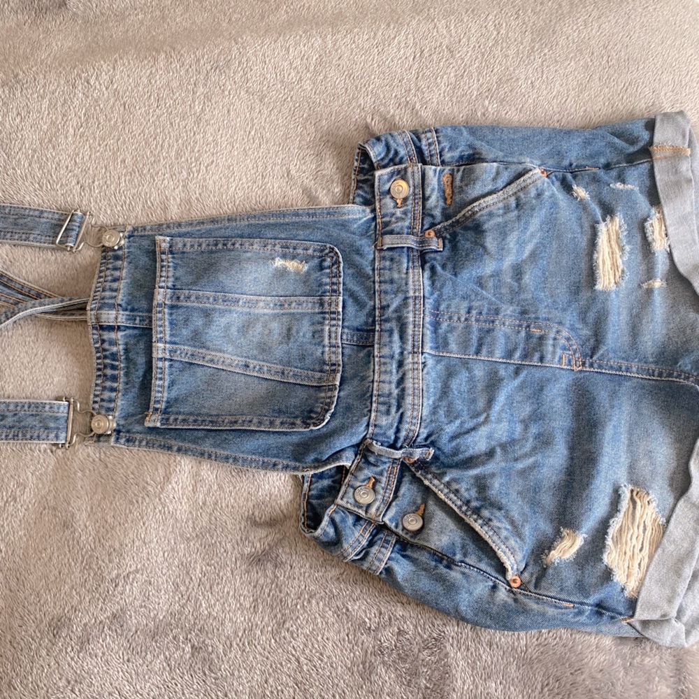 Jean short overalls H&M